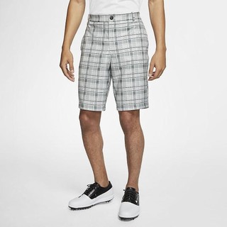 Pantaloni Scurti Nike Flex Checked Golf Barbati Negrii | GLYZ-01376